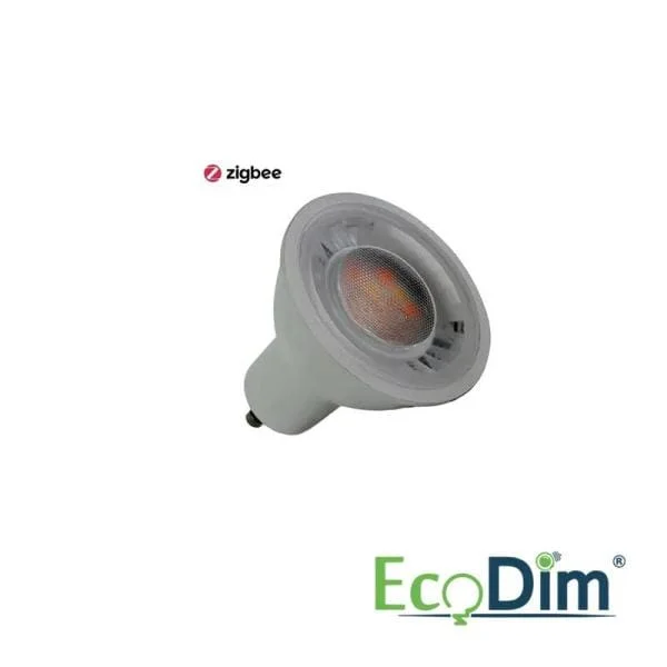 Ecodim zigbee Led spot 5,3 Watt GU10 Instelbaar 2000K-4000K Betaalbaar