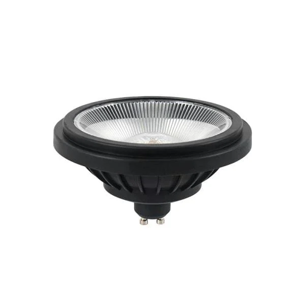 Bestel Nu Ledspot AR111 Zwart 12 Watt GU10 2700K
