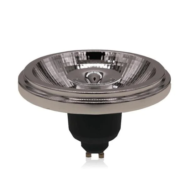 Ledspot AR111 Zwart 12 Watt GU10 4000K Populair