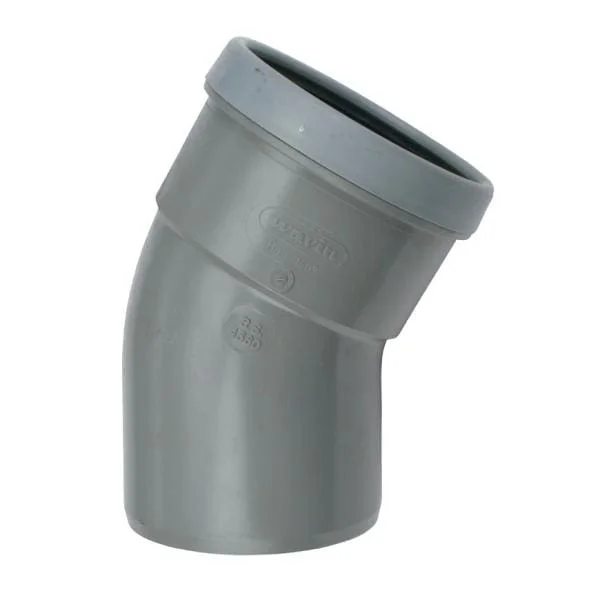 Gratis Retour Wavin PVC Bocht 30° Spie-Mof 160 mm Manchet SN4