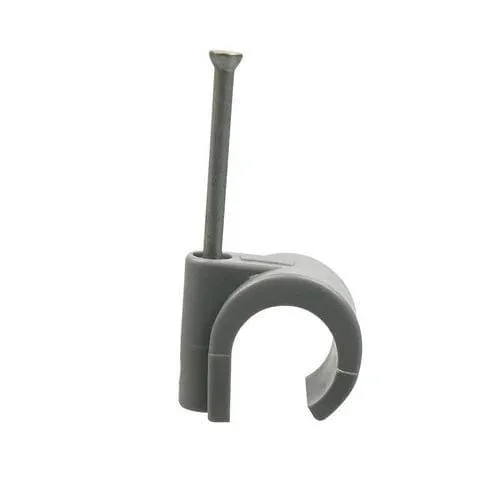 Populair Tack Spijkerclips 11-15mm Grijs 100 stuks