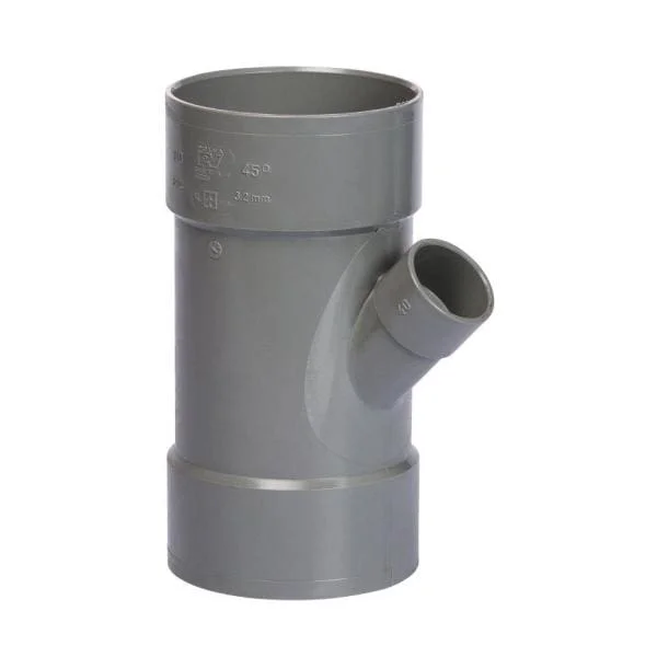 Must-Have Pipelife PVC T-Stuk 45° 3x Mof 75 x 40 x 75 mm