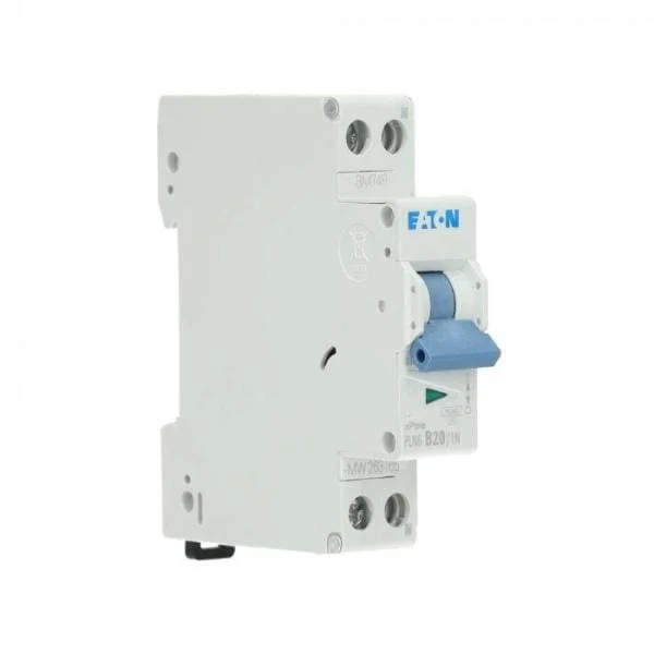 Eaton installatieautomaat 1-polig+nul 20A B-kar Nieuw