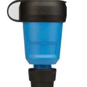 Aanbieding ABL Contrastekker Blauw met deksel