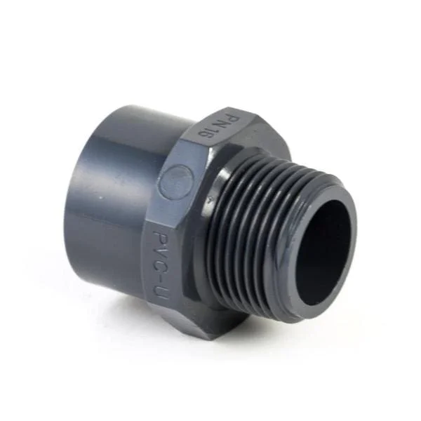 PVC Druk puntstuk spie-mof 50/63 x 2″ Gratis Retour