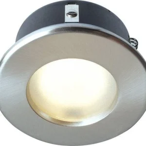 Fabrieksprijs Robus armatuur Ø72mm Geborstseld aluminium IP65
