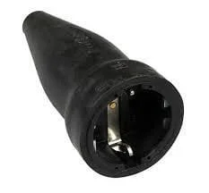 Speciale Aanbieding ABL Contrastekker 230v Rubber 2P + RA