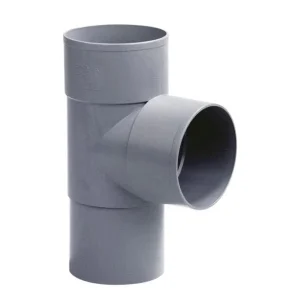 Betaalbaar PVC T-stuk 80 mm 87° Mof/verjongd spie HWA