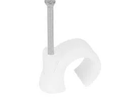 Tack Spijkerclips 11-15mm Wit 200 stuks Favoriet