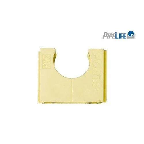 Actieprijs Pipelife Polfix klemblok creme 19mm 100 stuks