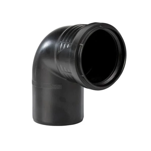 PP Bocht 88,5° zwart 40 mm. Manchet – Spie Beperkt Aanbod