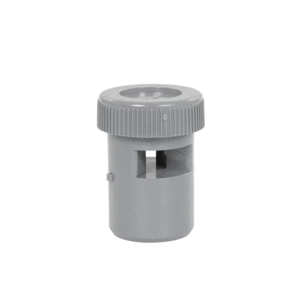 Lage Prijs Nicoll PVC Beluchter 40/32 mm Spie-Inwendig Lijm Grijs