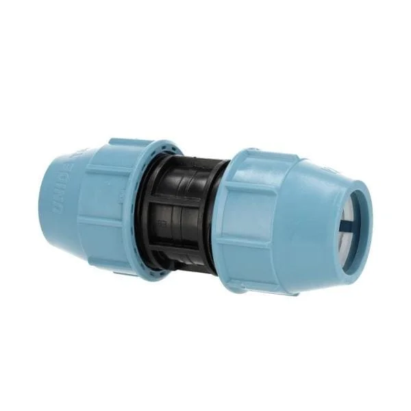 Actieprijs Tyleen koppeling Rechte koppeling 63 mm 2 x Knel