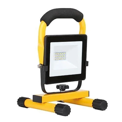HLT LED Floodlight op accu 10W 6000K Shop Nu