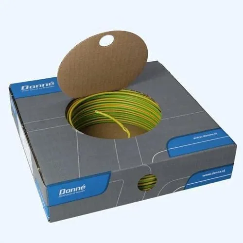 Bestel Nu Donné VD-draad 2,5mm² groen/geel doos 100 meter