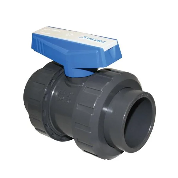 PVC Druk Kogelkraan dubbele wartel 40mm Beperkte Voorraad