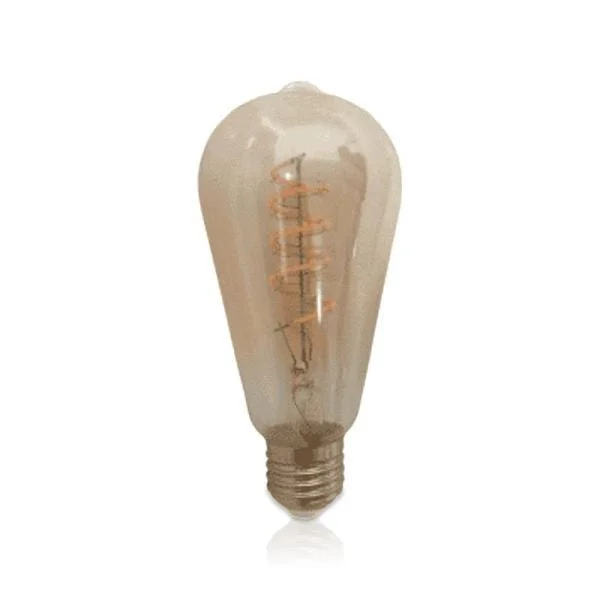 Led lamp filament edison 6 Watt E27 2400K Korting