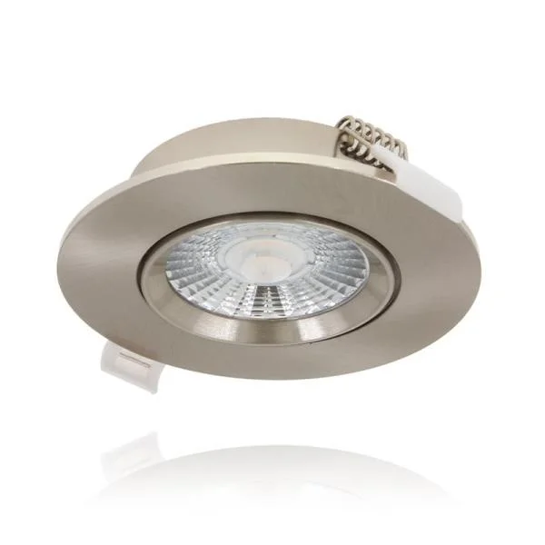 LED INBOUWSPOT HYDRA SLIM-FIT 6W DIM2WARM ZILVER Express Levering