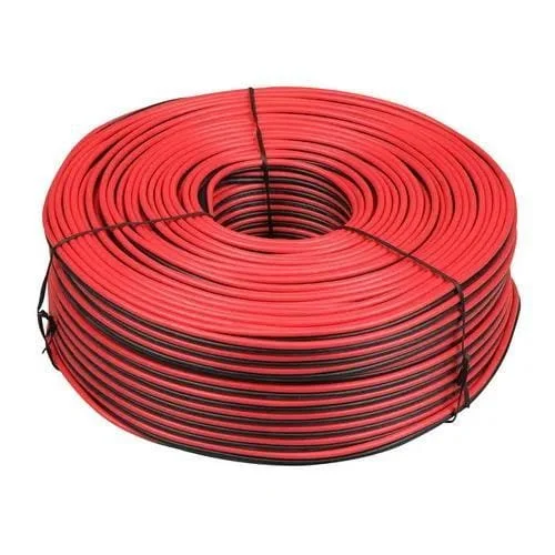 Premium Luidsprekerkabel rood/zwart 2×0,5mm² 100 meter