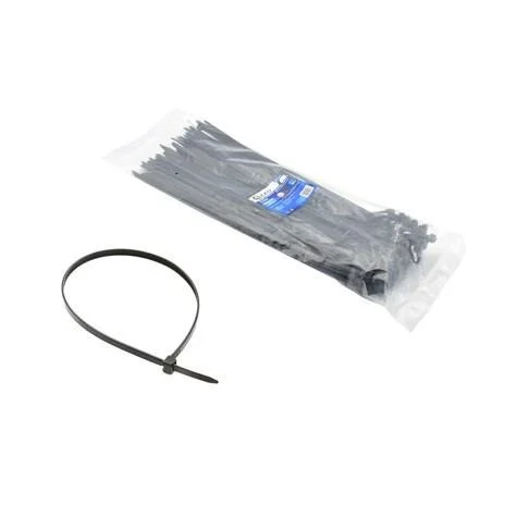 Nieuw Tie Wraps 250 x 4,8 mm zwart UV bestendig 100 stuks