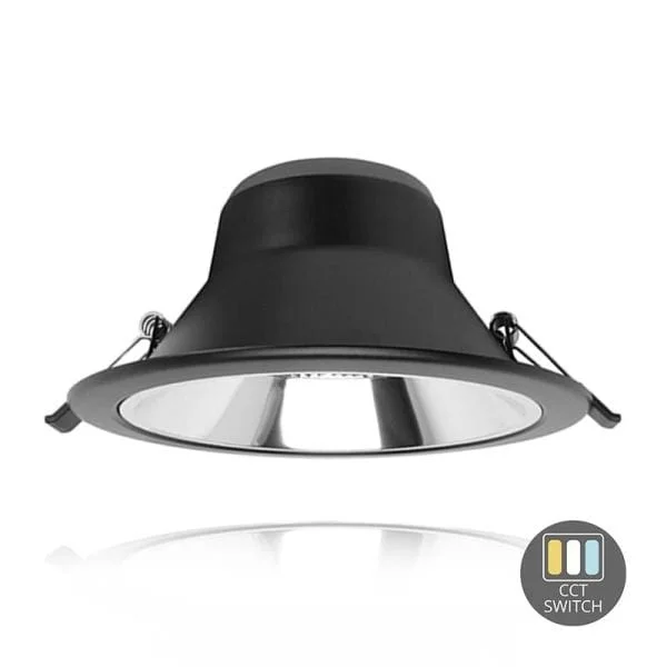 Led Downlight 13 W CCT Switch Ø145 Zwart Premium