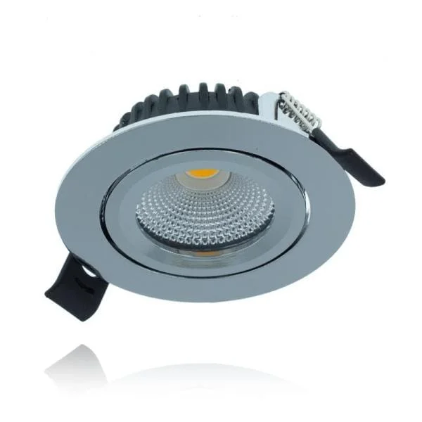 Favoriet LED inbouwspot 5W Chroom 3000K