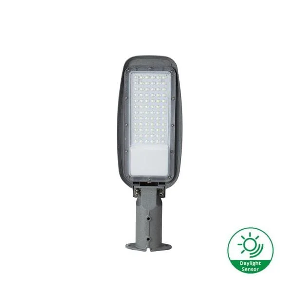 Betaalbaar Led straatlamp donker grijs voor muursteun met ingebouwde daglichtsensor 30 W 4000K 4951 lumen