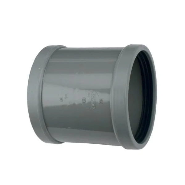 Finale Uitverkoop Wavin PVC Mof 2 x Mof 110 mm Manchet SN8