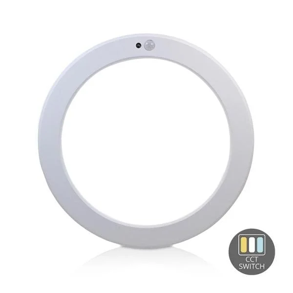 Led Downlight 18 W CCT Switch Wit Opbouw met dag nacht sensor Express Levering