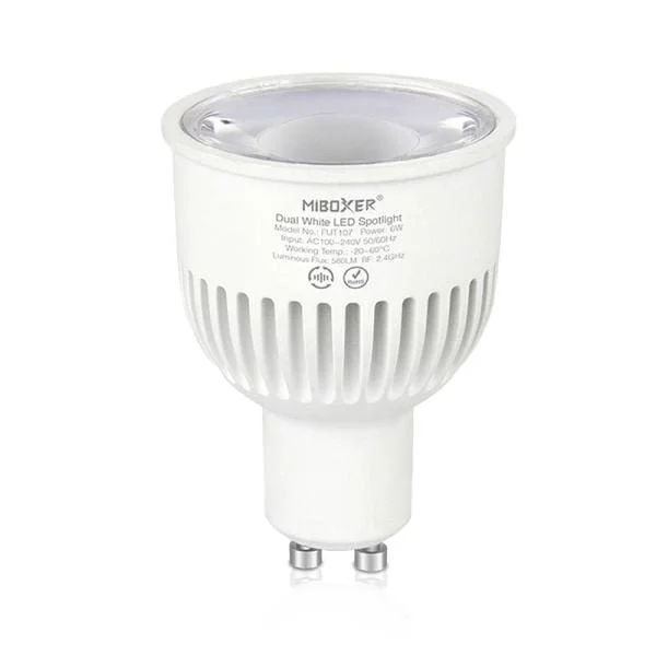 Ledspot MI-Light 6 Watt GU10 CCT Switch Beste Prijs