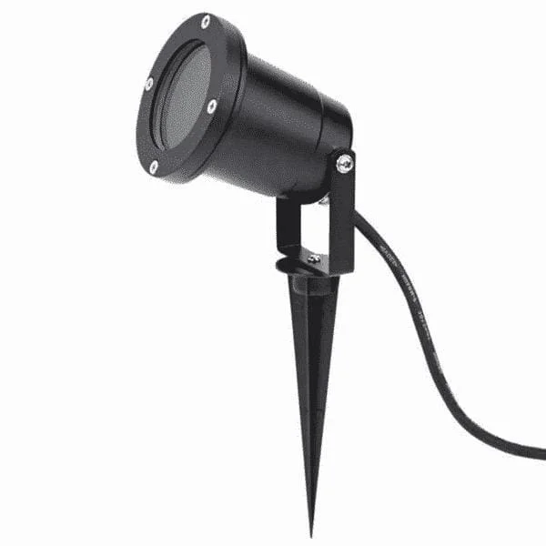 Laatste Kans Tuinspot met grondpen zwart GU10 fitting Exclusief lichtbron