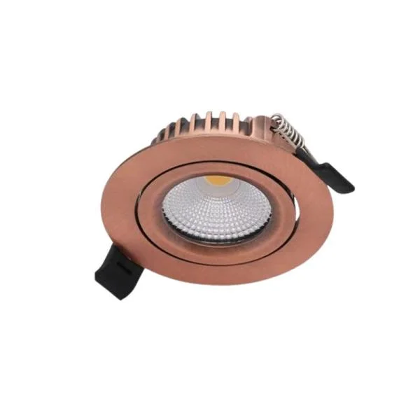 Beperkt Aanbod LED INBOUWSPOT VARDA SLIM-FIT 5W DIM2WARM KOPER