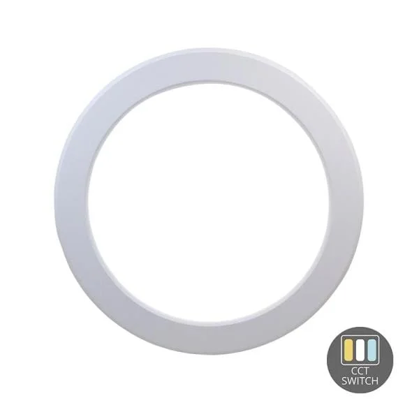Direct Beschikbaar Led Downlight 15-22-28 W CCT Switch Wit Opbouw