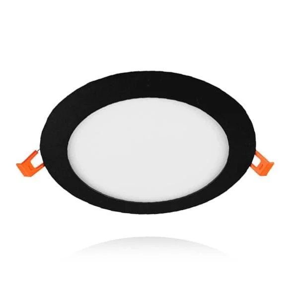 Led Downlight 18 W 3000K Ø205 Zwart Aanbieding