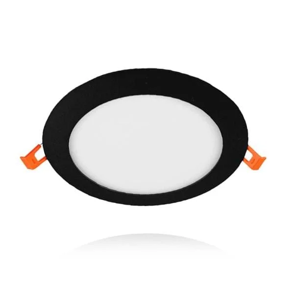Snelle Levering Led Downlight 12 W 3000K Ø160 Zwart