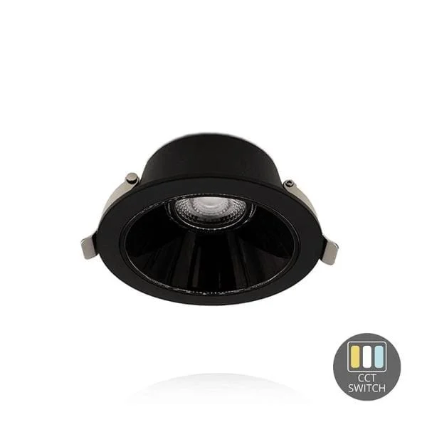Nu Kopen Led Downlight 7 W CCT Switch Ø75 Zwart