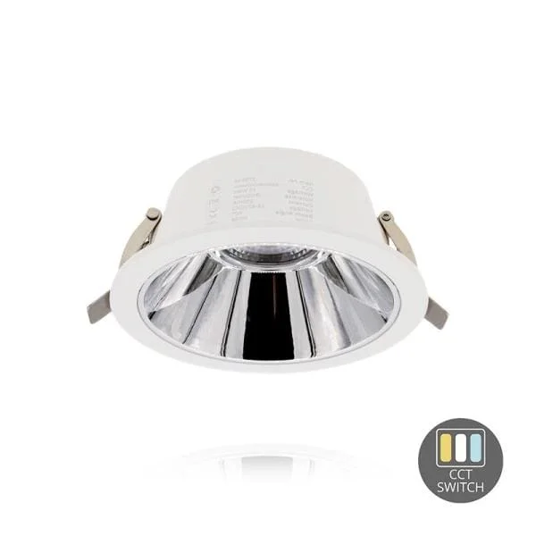 Led Downlight 10 W CCT Switch Ø100 Wit Fabrieksprijs