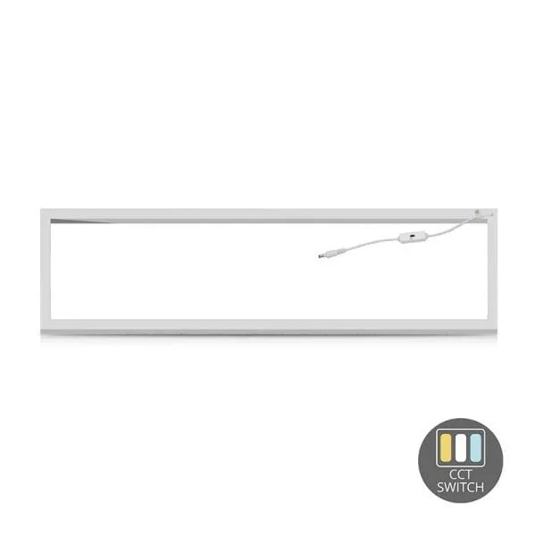 Rechtstreeks Van De Fabrikant Led paneel 120×30 cm 32 W cct switch
