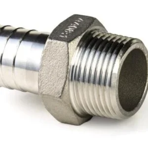 RVS Slangpilaar 3/4” x 20 mm buitendraad Finale Uitverkoop