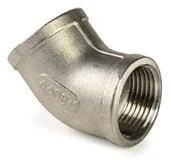 RVS Knie 45° 1/2″ binnendraad Exclusieve Aanbieding