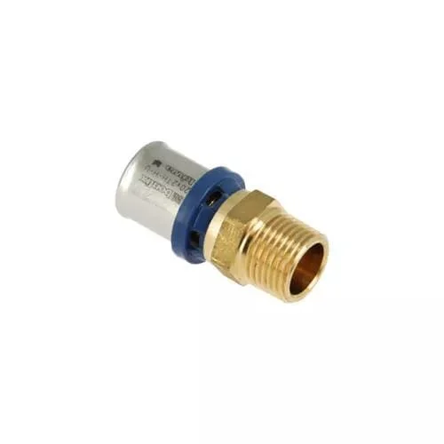 Merkproduct Alu-pers puntstuk 20 x 1/2” buitendraad