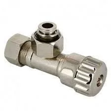 Populair Hoekstopkraan chroom 3/8″ binnendr. x 12 mm knel