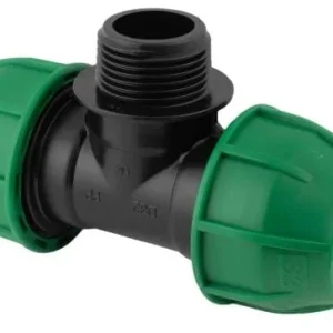 Tyleen koppeling T-Stuk 20 mm x ½” x 20 mm Knel x buitendraad Hete Deal