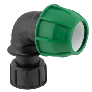 Voordeelprijs Tyleen koppeling Knie 90° 32 mm x 1″ Knel x binnendraad O-ring