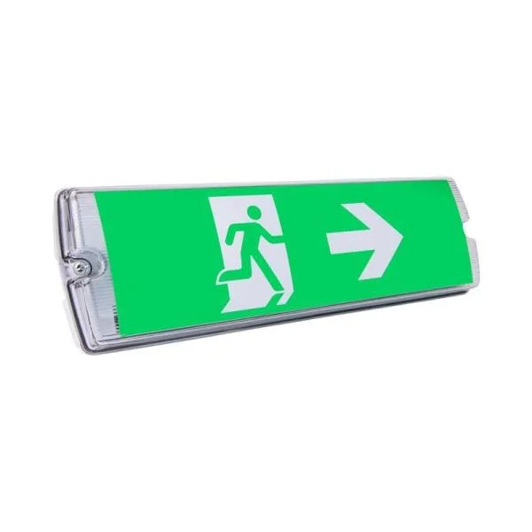 Noodverlichting 3 W IP65 6500K met pictogrammen Direct Verzonden