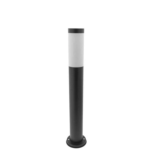 Staande buitenlamp zwart 60 cm hoog E27 fitting Exlusief lichtbron Direct Verzonden
