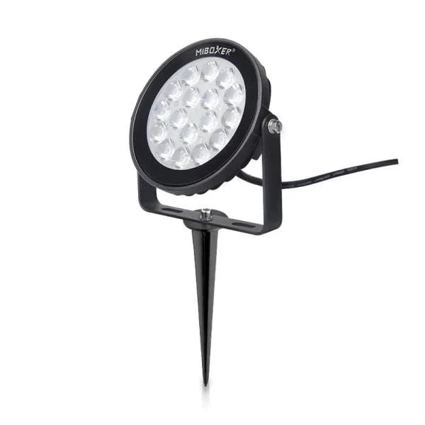 Tuinspot met grondpen zwart 24 Volt 9 W RGB + CCT Speciale Aanbieding