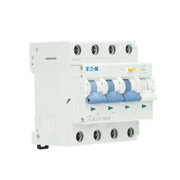 Aardlekautomaat 3P+N 20A/30mA C-kar Aanbieding