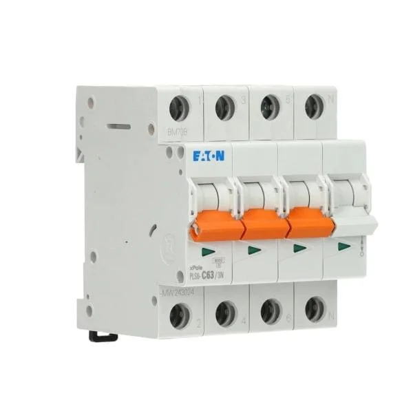 Eaton krachtgroep 3-polig+nul 63A C Premium
