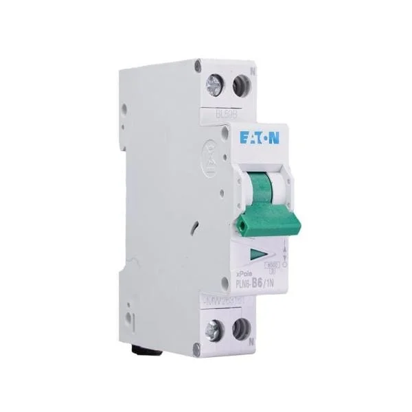 Eaton installatieautomaat 1-polig+nul 6A B-kar Alleen Vandaag